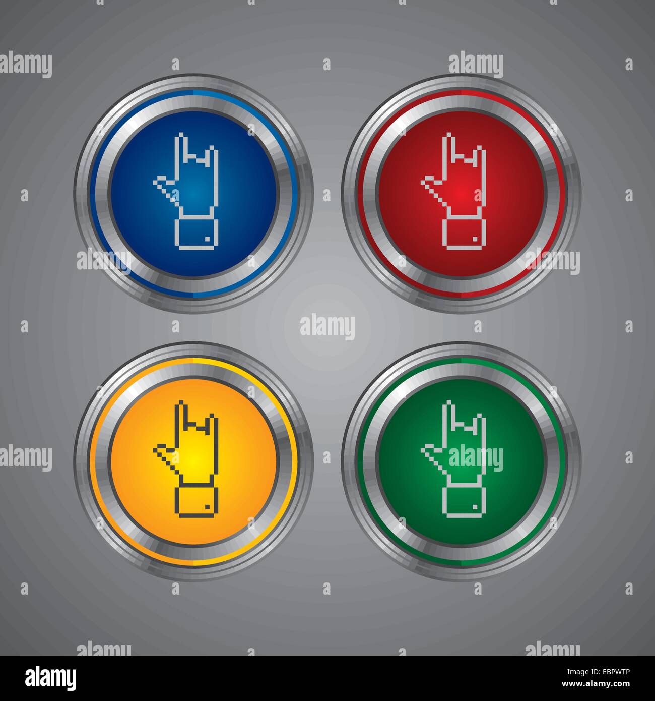 icon button theme Stock Vector Image & Art - Alamy