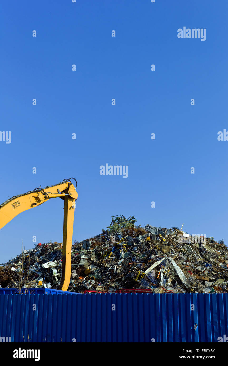 storage area of a junk dealer, Germany, Bremen Stock Photo Alamy