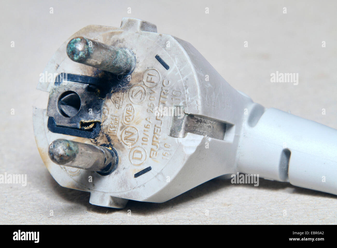 Burned electrical socket hires stock photography and images Alamy
