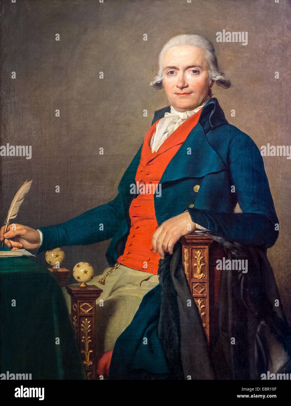 ActiveMuseum 0001628.jpg / Gaspard Meyer, consul of Holland, 1795 - Louis David 25/09/2013  -   / 17th century Collection / Active Museum Stock Photo