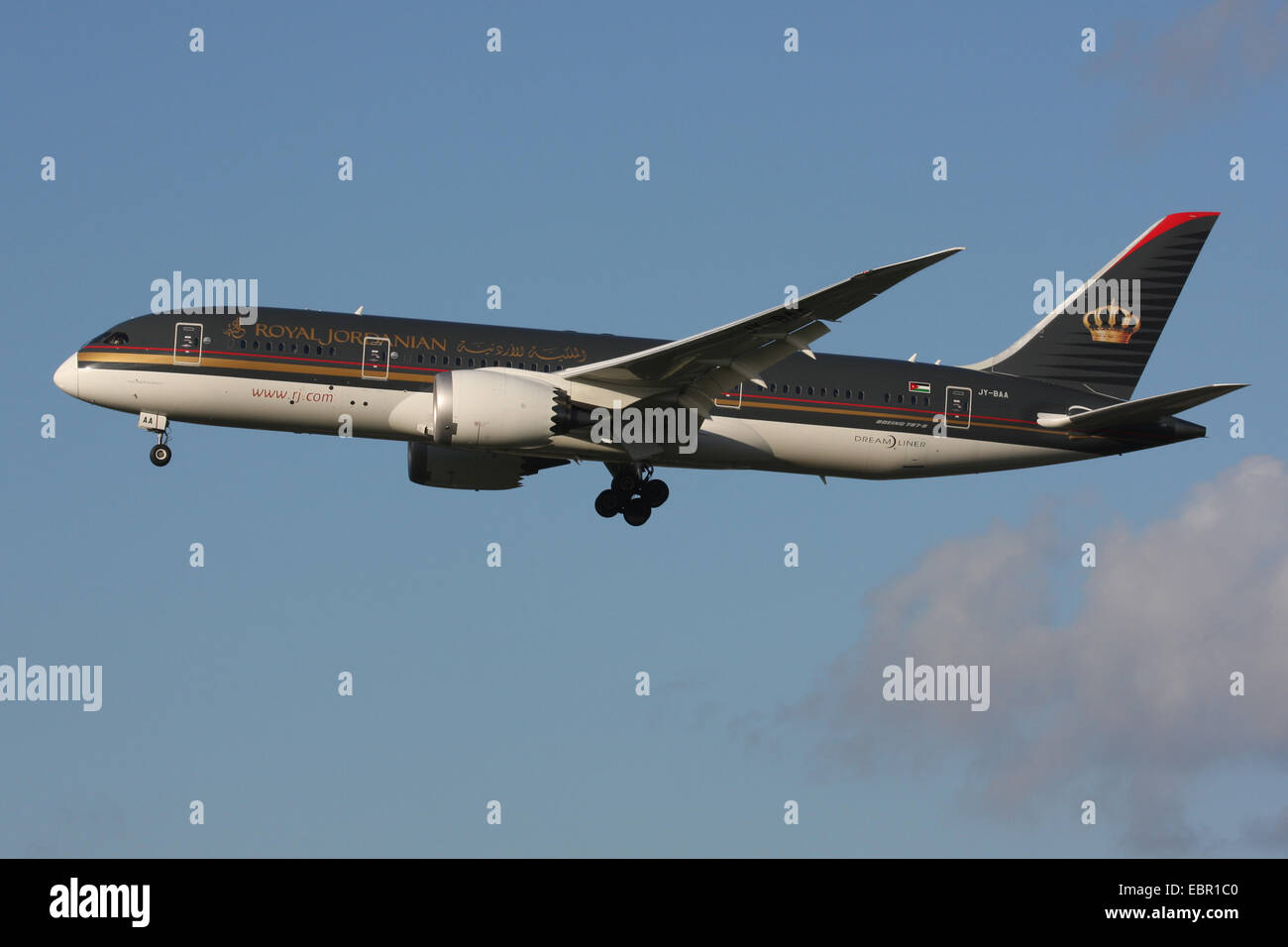 Royal jordanian airlines dreamliner hi-res stock photography and images ...