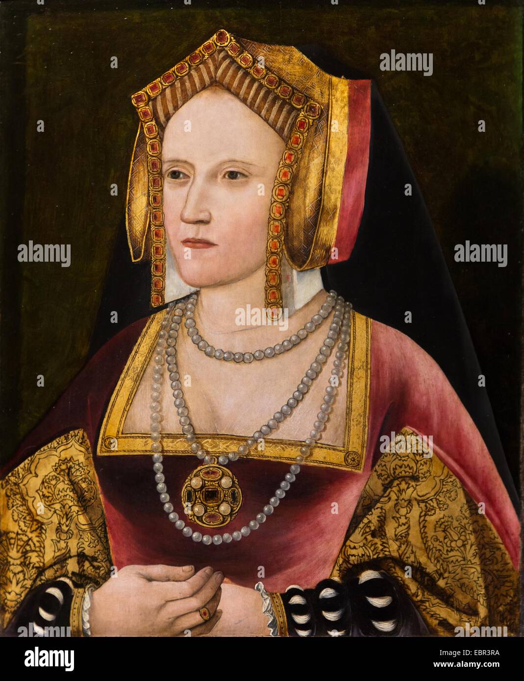 ActiveMuseum 0003630.jpg / Catherine of Aragon, 1520 - Unknown artist 22/01/2014  -   / 16th century Collection / Active Museum Stock Photo