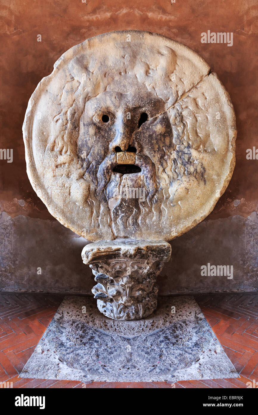 The Mouth of Truth. Rome, Italy Stock Photo
