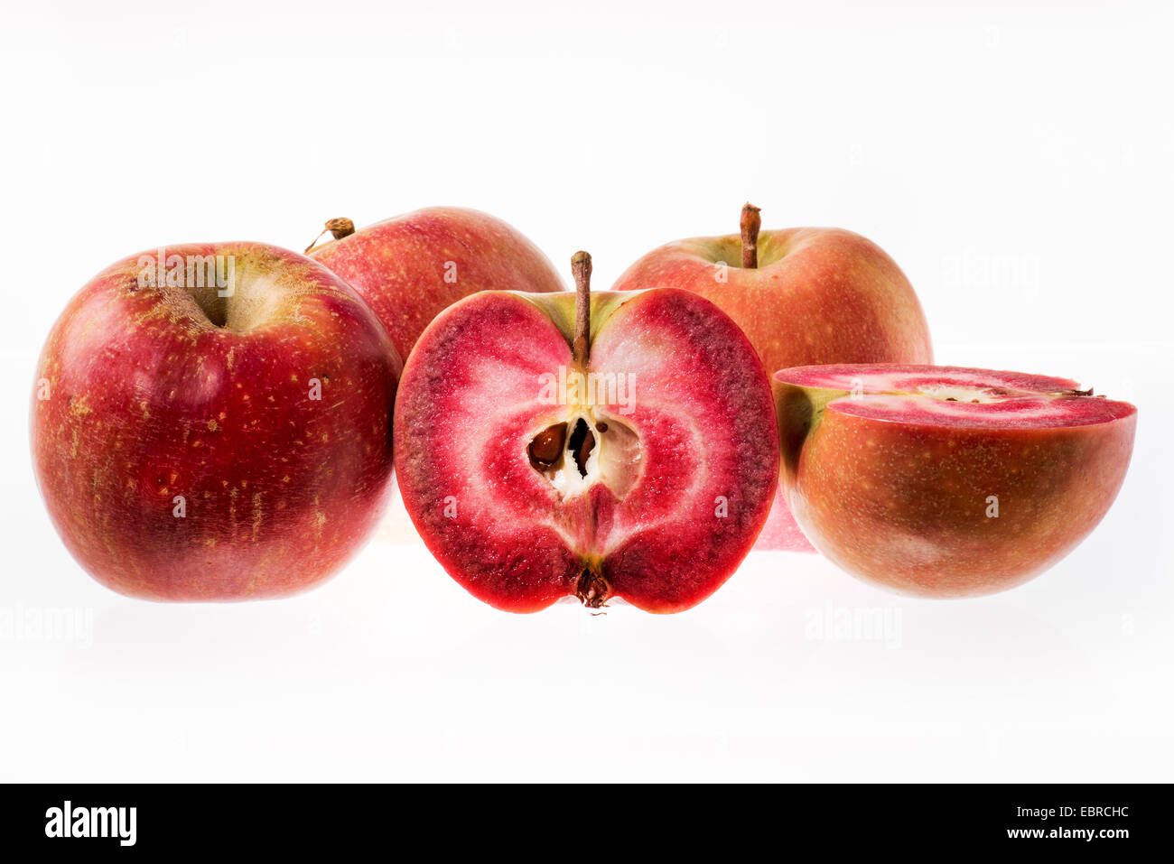 continuous red apple breeding new Stock Photo Alamy