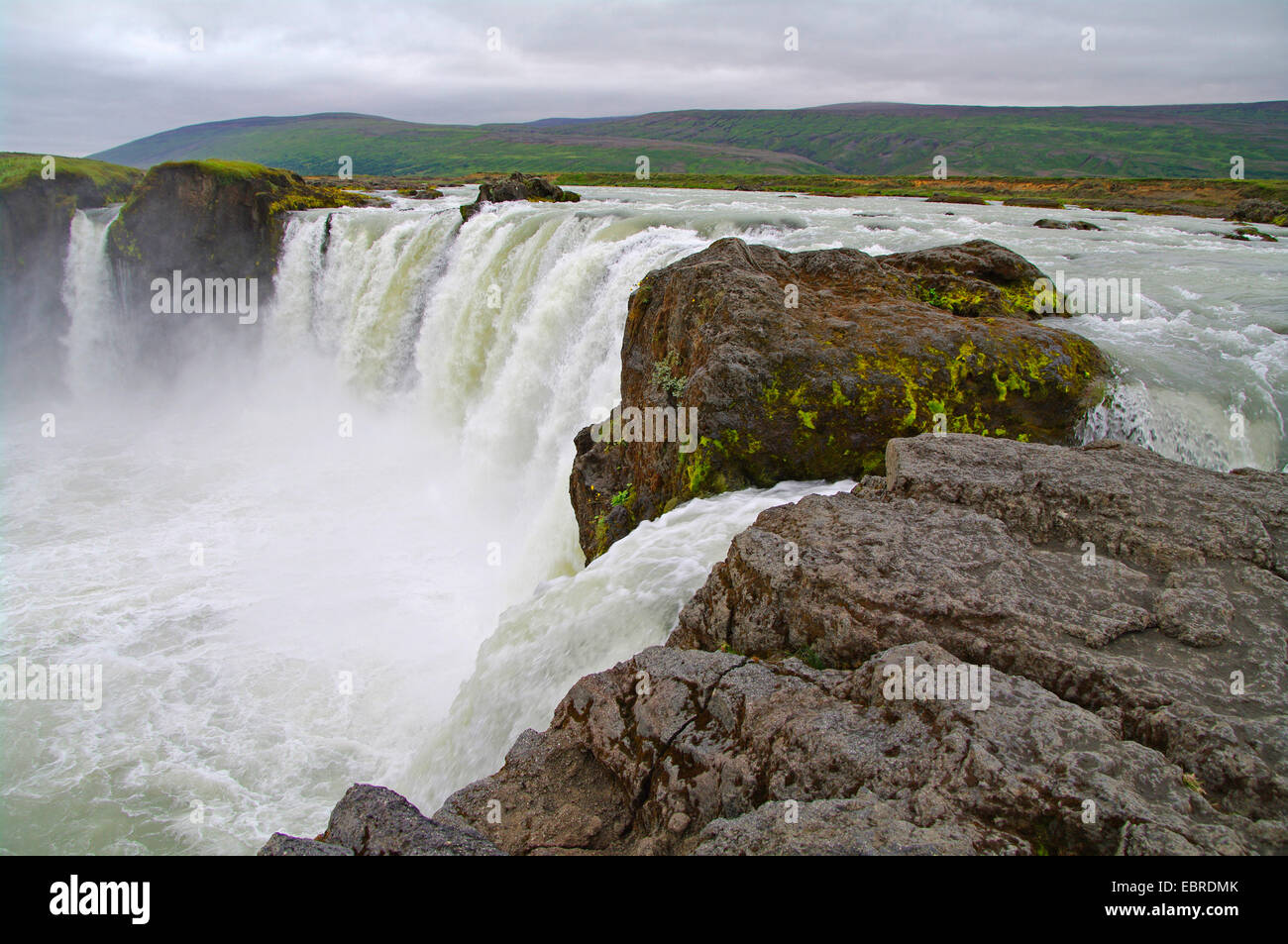 Godafoss waterfall, Iceland Stock Photo