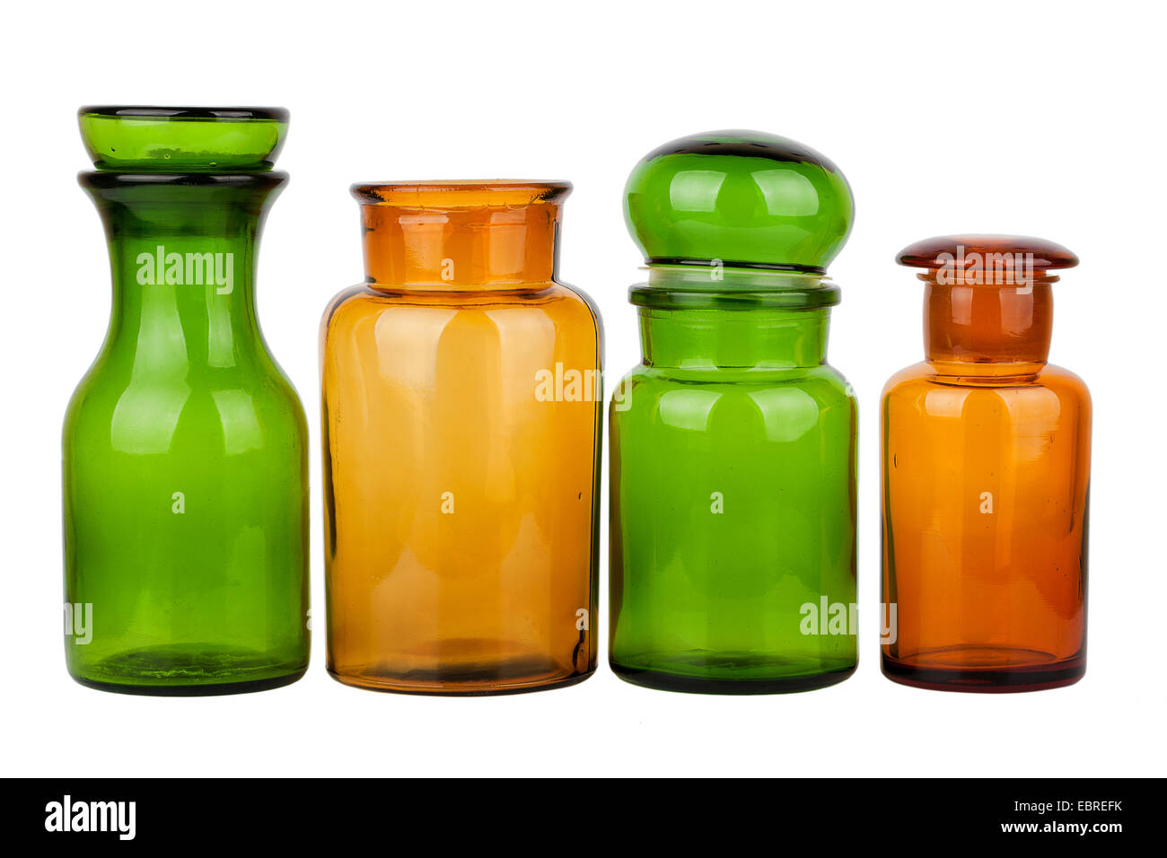 Laboratory glass jars Cut Out Stock Images & Pictures Alamy
