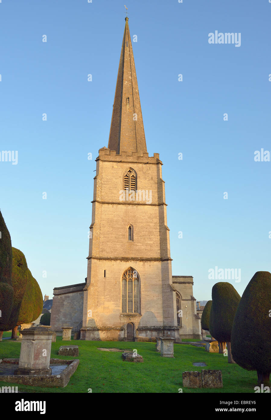 St. Mary's Church, Painswick, Gloucestershire Stock Photo - Alamy