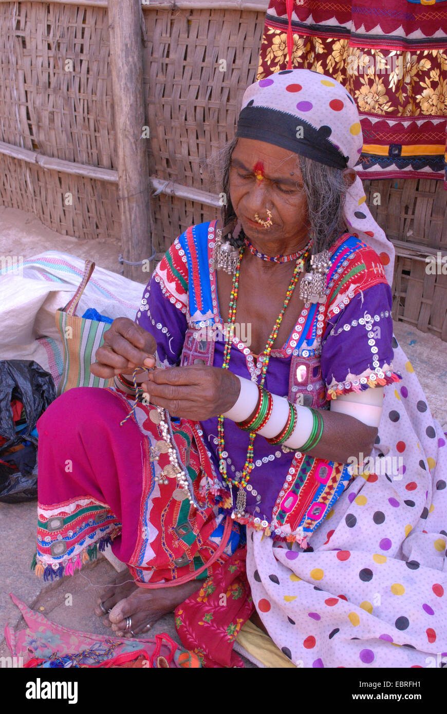 Tribal karnataka woman hi-res stock photography and images - Alamy