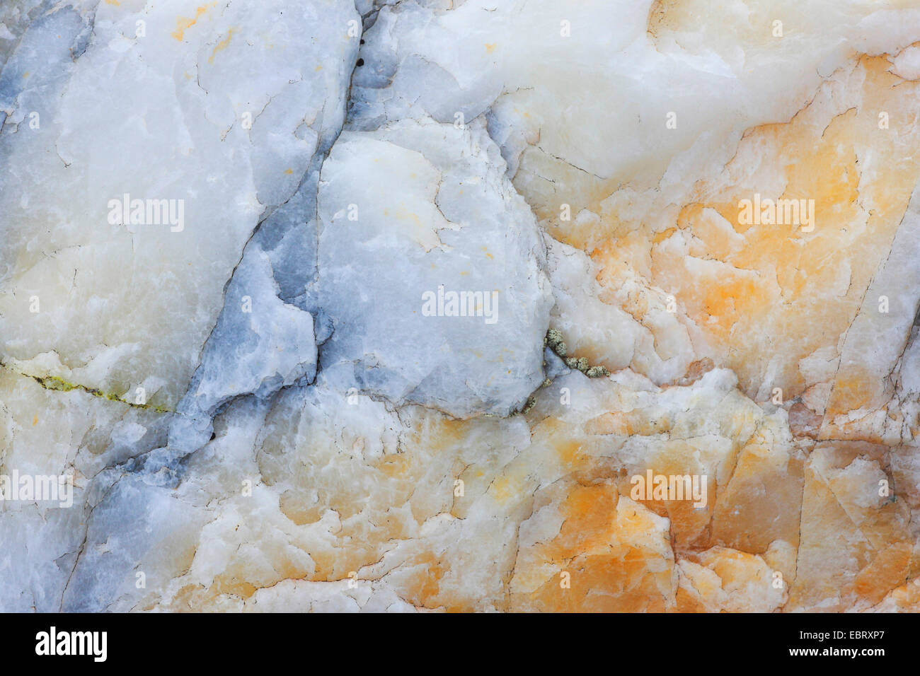 quartz of the Suisse Alps, Switzerland Stock Photo