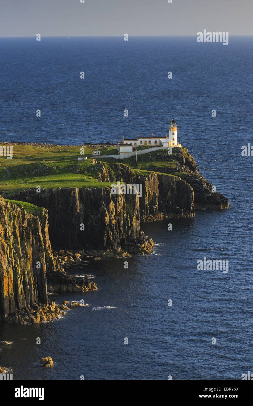 Neist Point, United Kingdom, Scotland, Isle Of Skye Stock Photo
