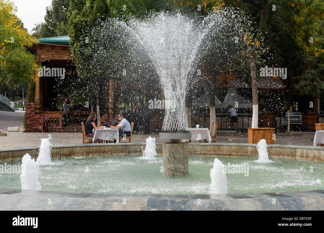 Restaurant, Tashkent, Uzbekistan, Asia Stock Photo - Alamy