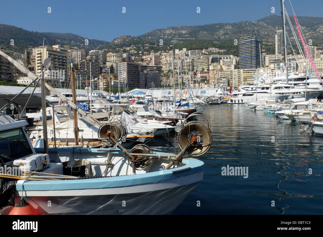 THE HARBOUR IN MONTE CARLO MONACO Stock Photo Alamy