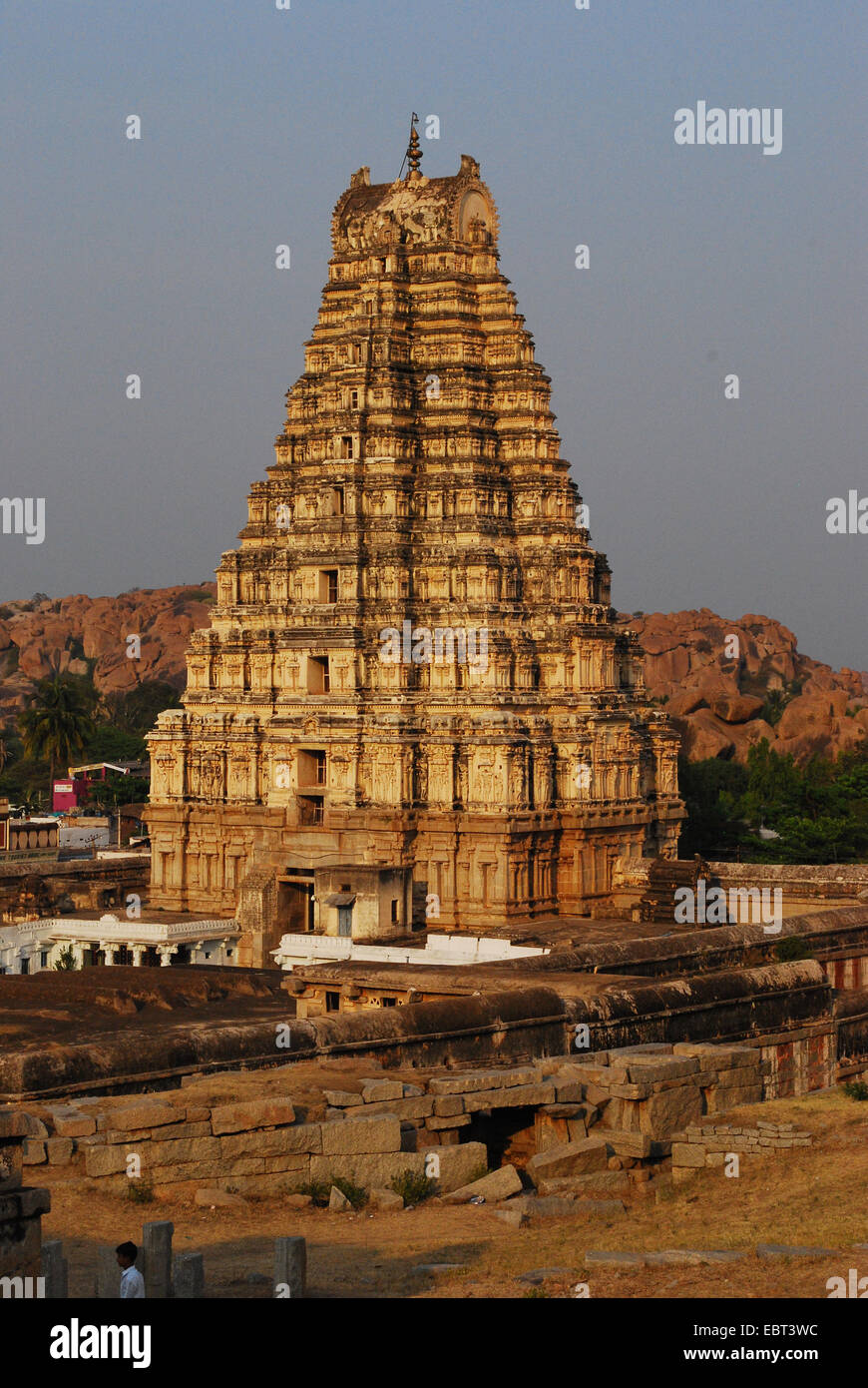 South Indian temple Stock Photo