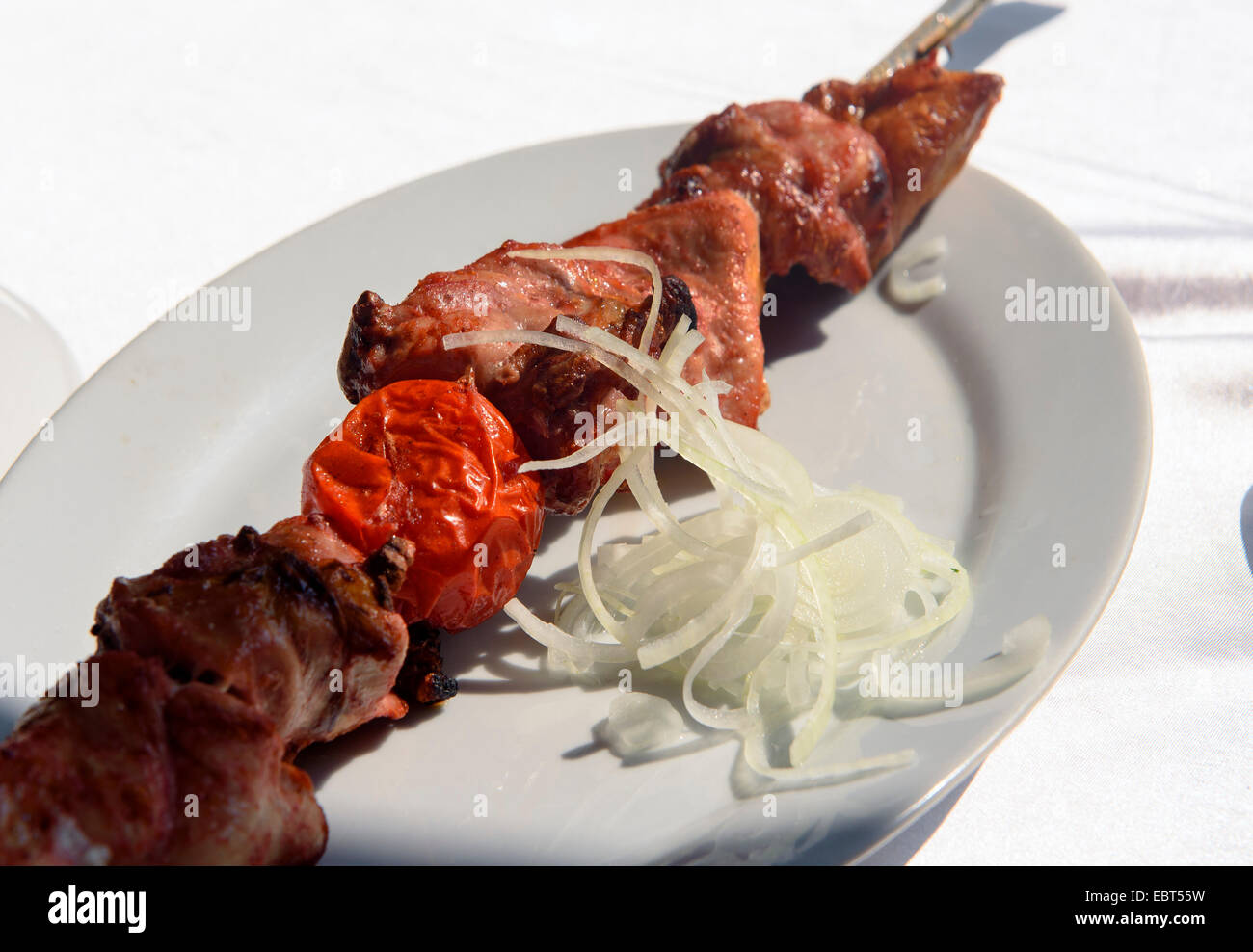 Shashlik or Shashlyk Meaning Skewered Meat Was Originally Made of Lamb.  Stock Photo - Image of culture, lamb: 90891464