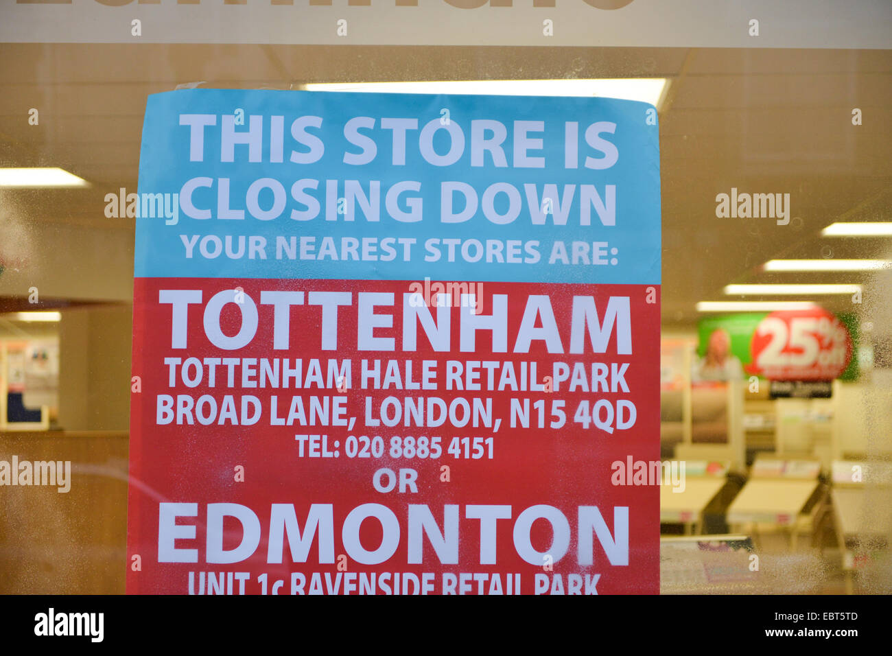 Tottenham Carpetright Store High Resolution Stock Photography and Images -  Alamy
