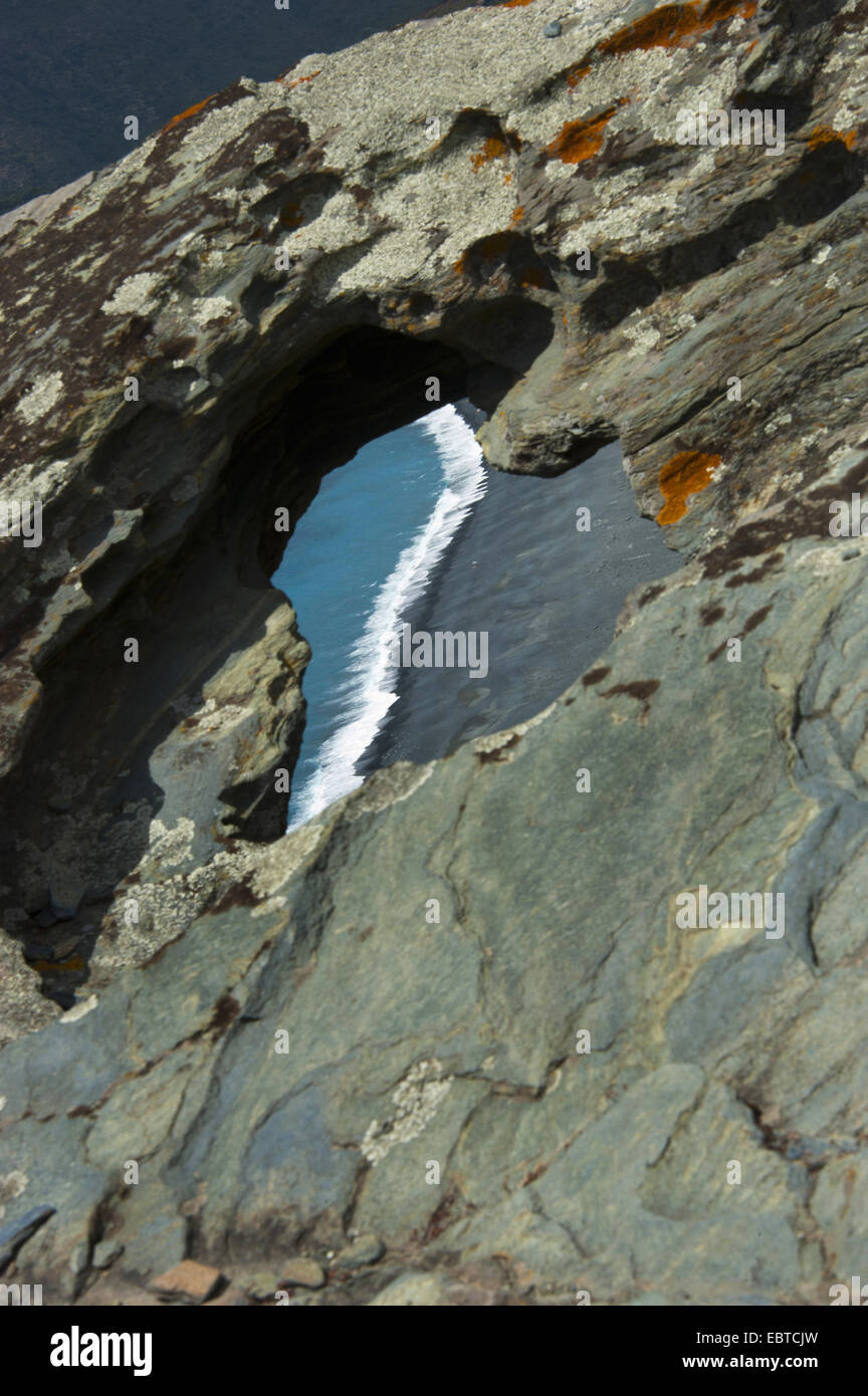 Beach view through window hi-res stock photography and images - Alamy