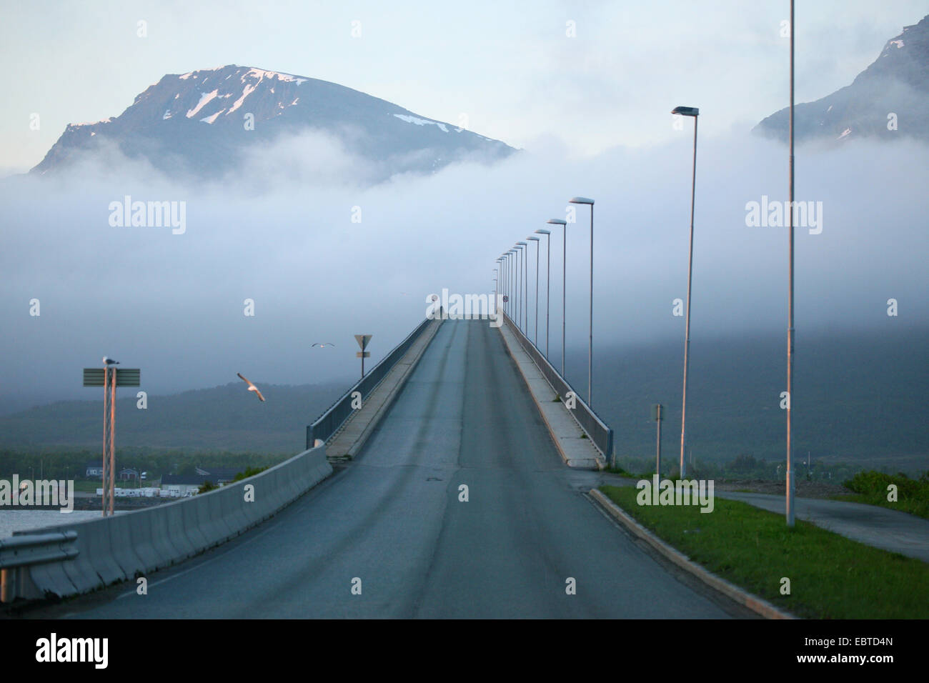 road to heaven, Norway, Vesteralen, Sortland Stock Photo - Alamy