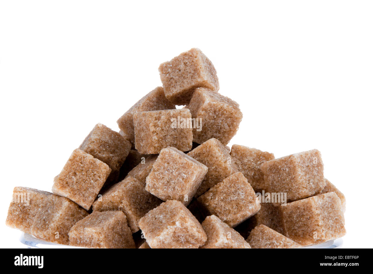 brown cube sugar Stock Photo Alamy