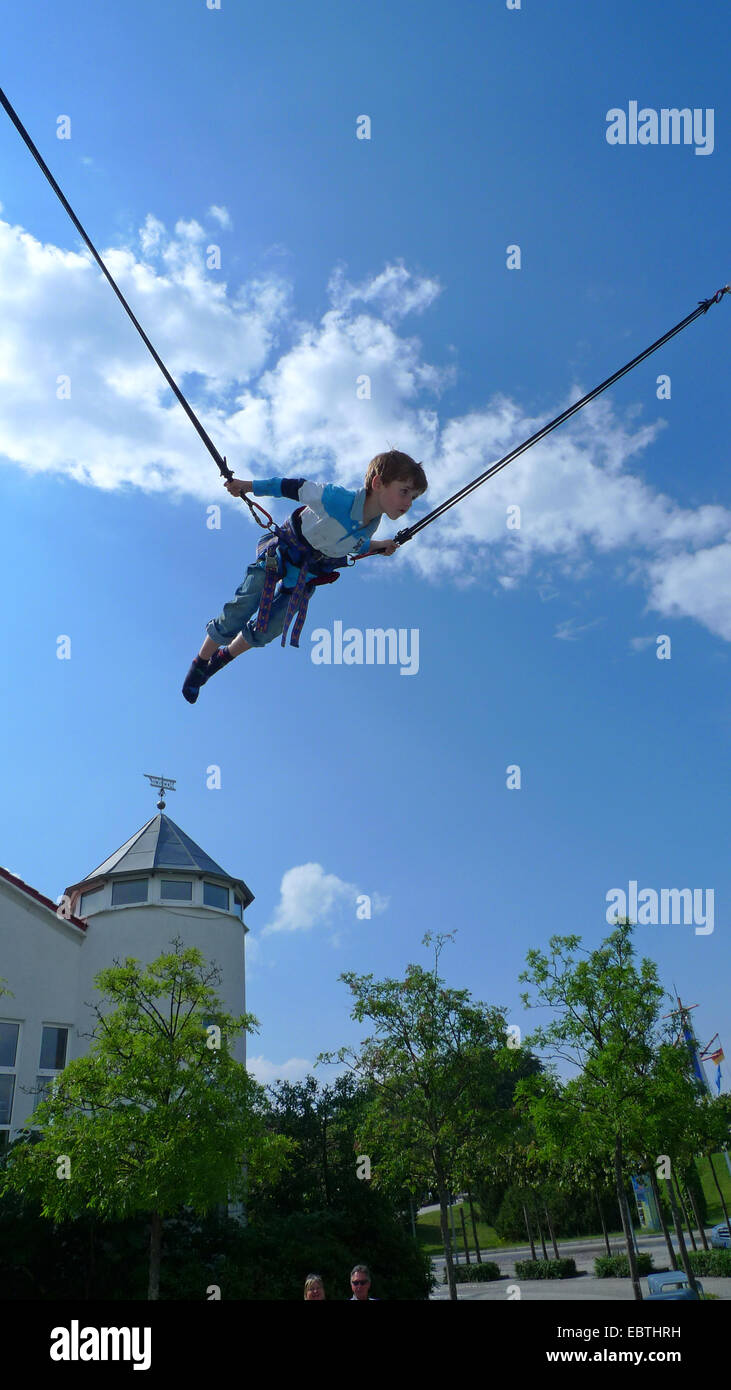 Bungee jump trampoline hires stock photography and images Alamy