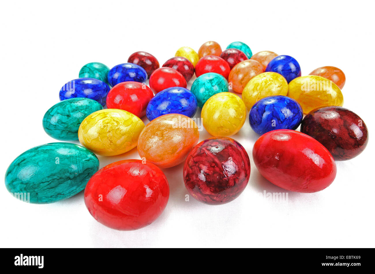 many colourful easter eggs Stock Photo Alamy