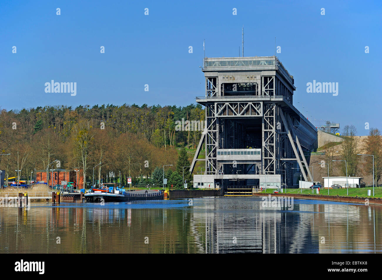 Niederfinow boat lift, Germany, Brandenburg Stock Photo - Alamy