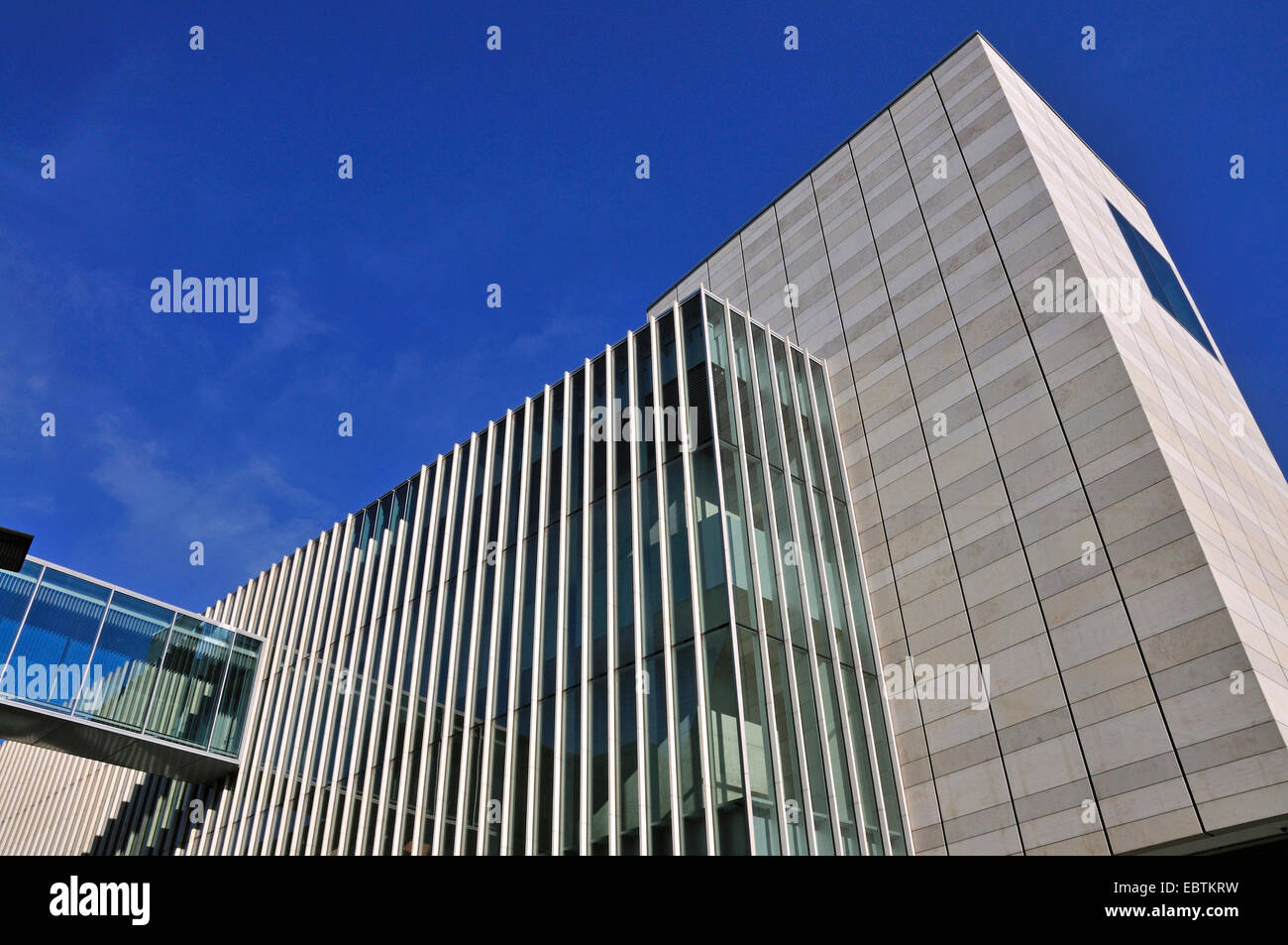 art gallery Weishaupt, detail, Germany, BadenWuerttemberg, Ulm Stock