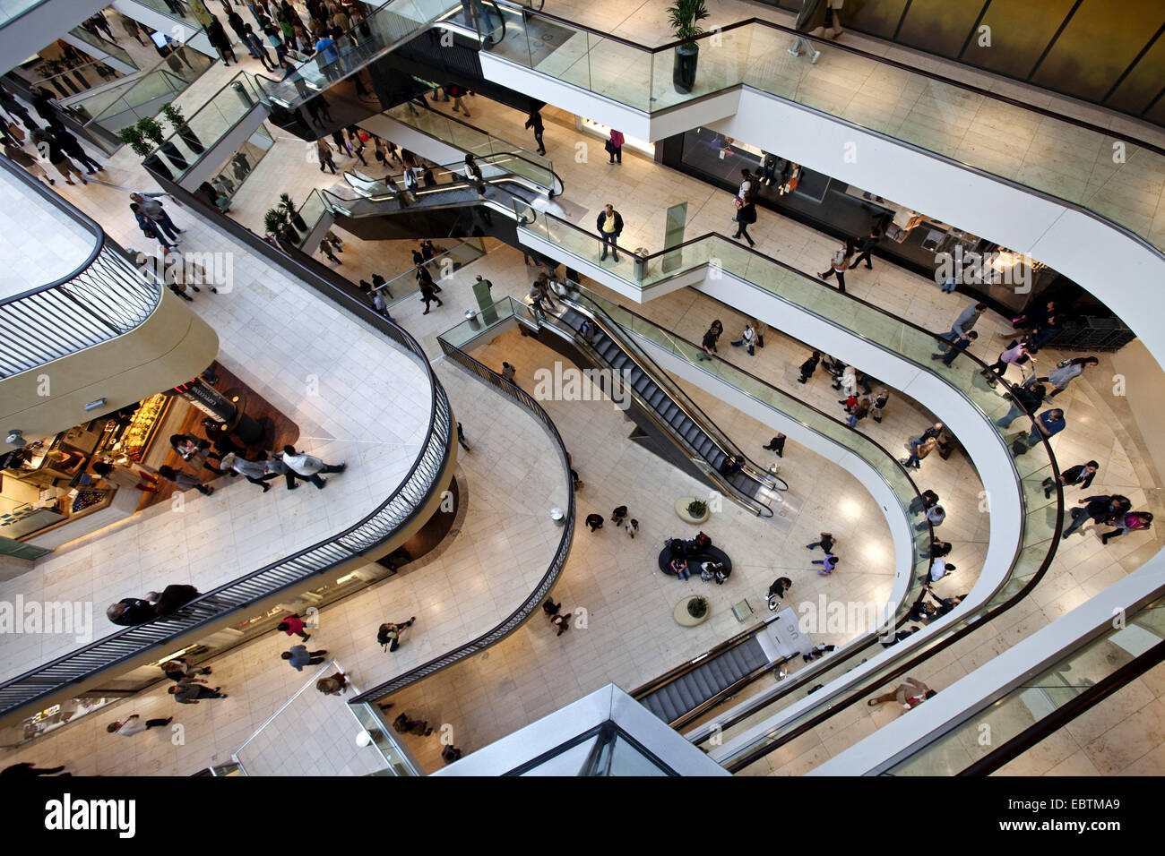Retail interior above hi-res stock photography and images - Alamy