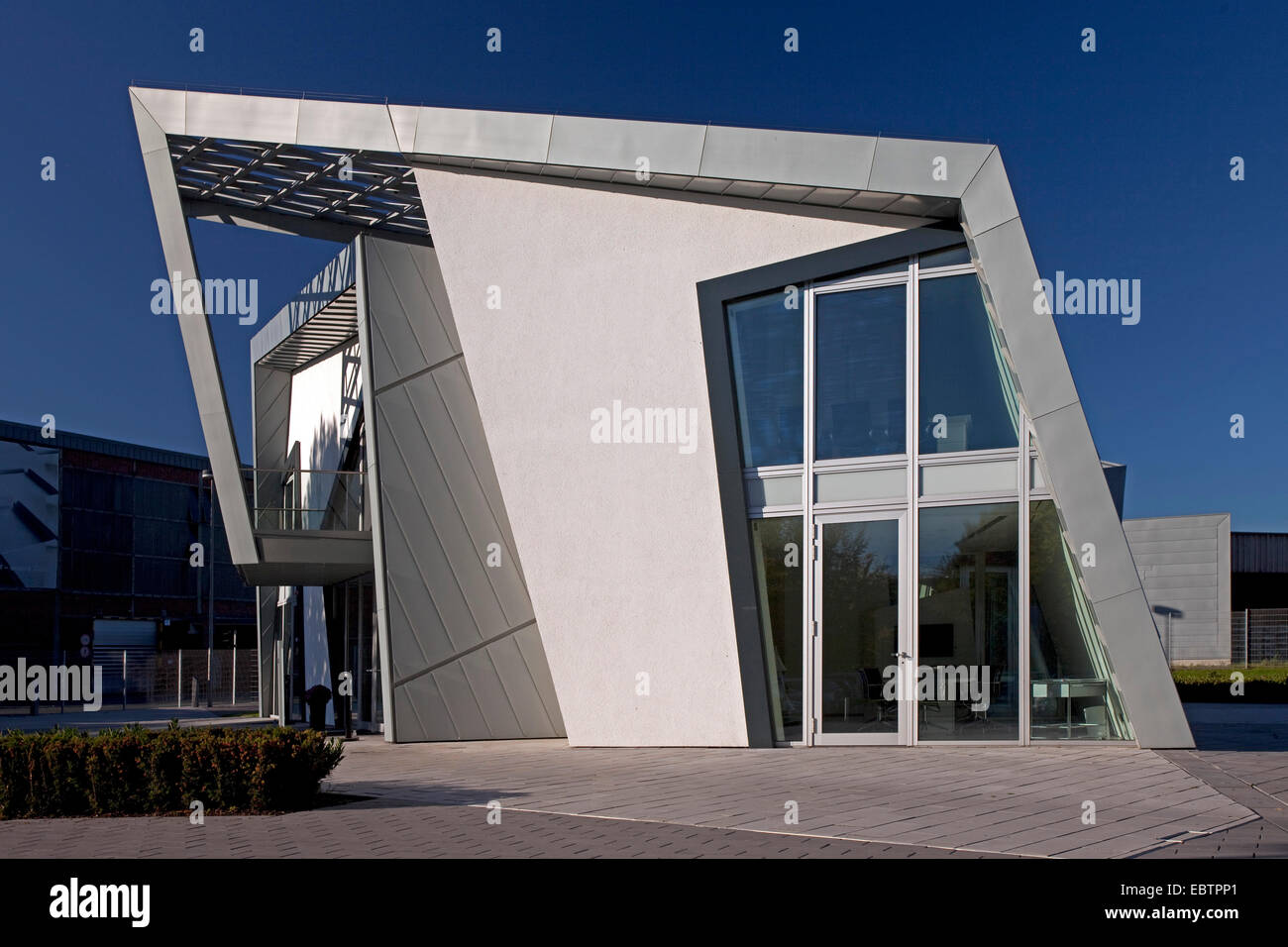 Libeskind Villa, Germany, North Rhine-Westphalia, Ruhr Area, Datteln Stock Photo