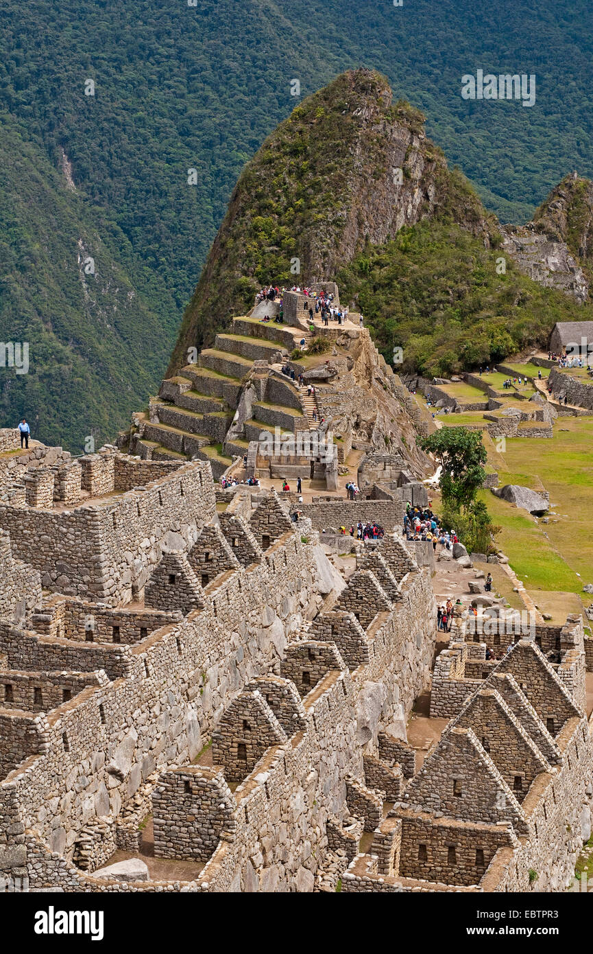 Ancient Inca ruins of Machu Picchu, Peru, Andes, Machu Picchu Stock ...