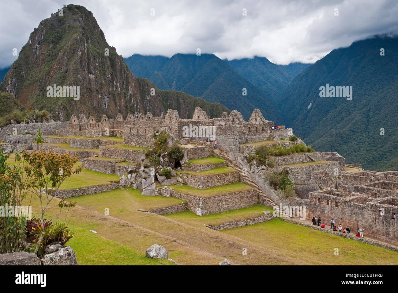 Ancient Inca ruins of Machu Picchu, Peru, Andes, Machu Picchu Stock ...