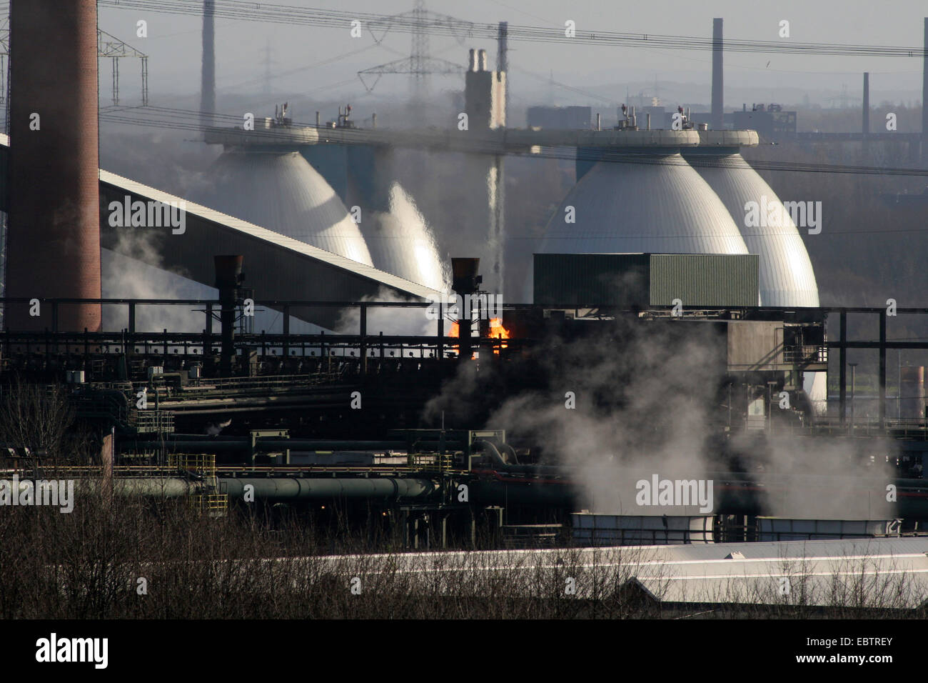 industrial facilities, coking plant Prosper II, Germany, North Rhine-Westphalia, Bottrop Stock Photo