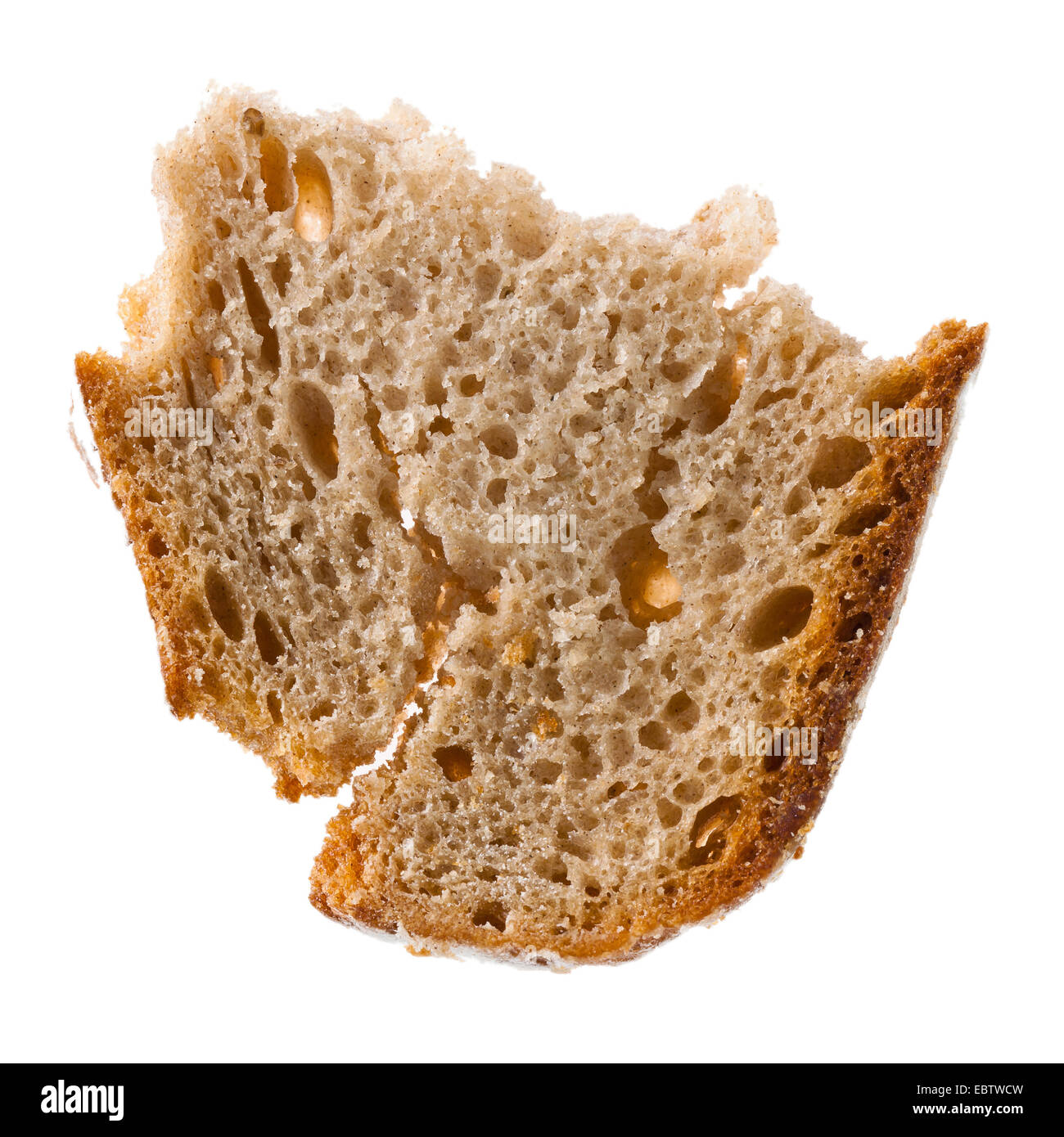 slice of bread Stock Photo