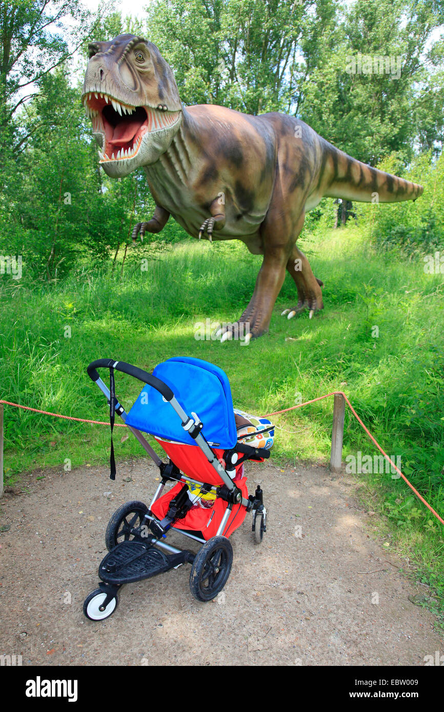dino magic pram