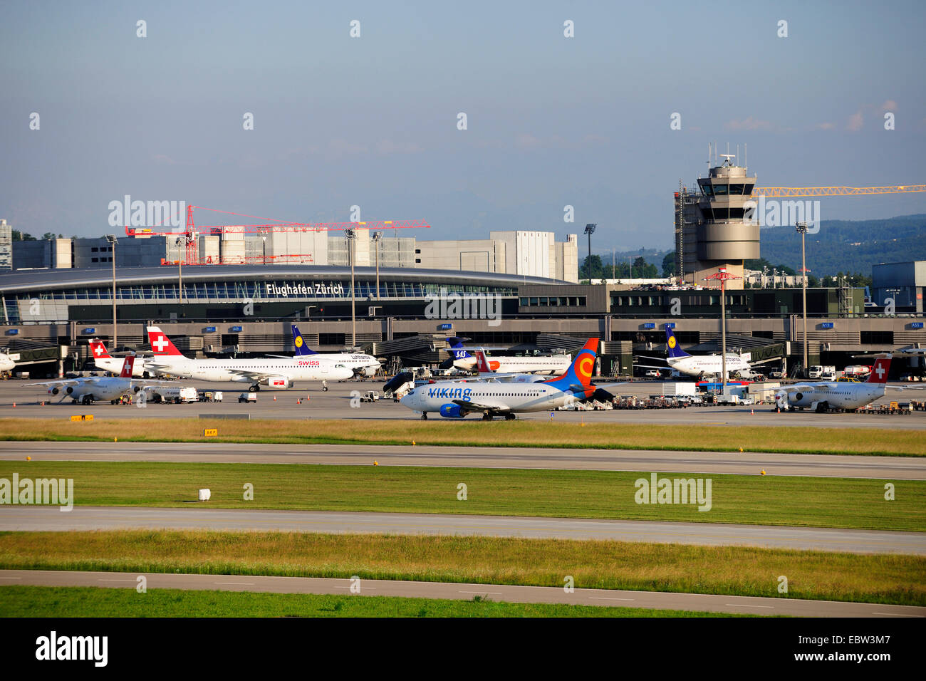airstrip-switzerland-hi-res-stock-photography-and-images-alamy