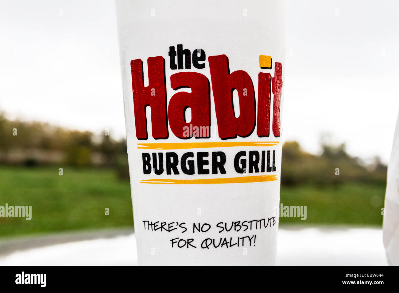 The Habit burger Grill in Stockton California Stock Photo