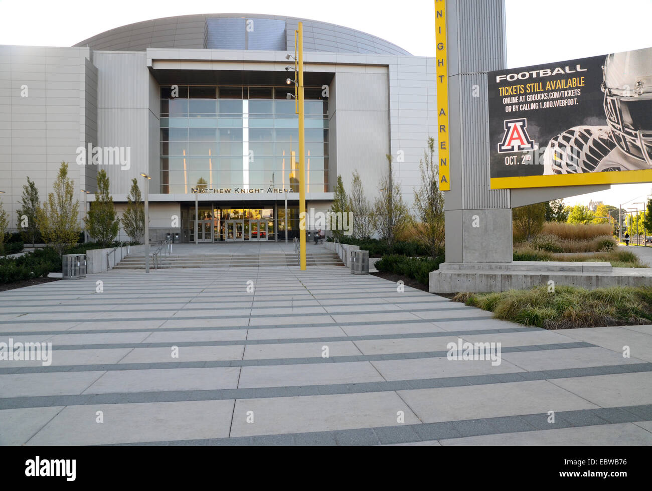 Matthew Knight Arena, Eugene, Oregon Stock Photo Alamy