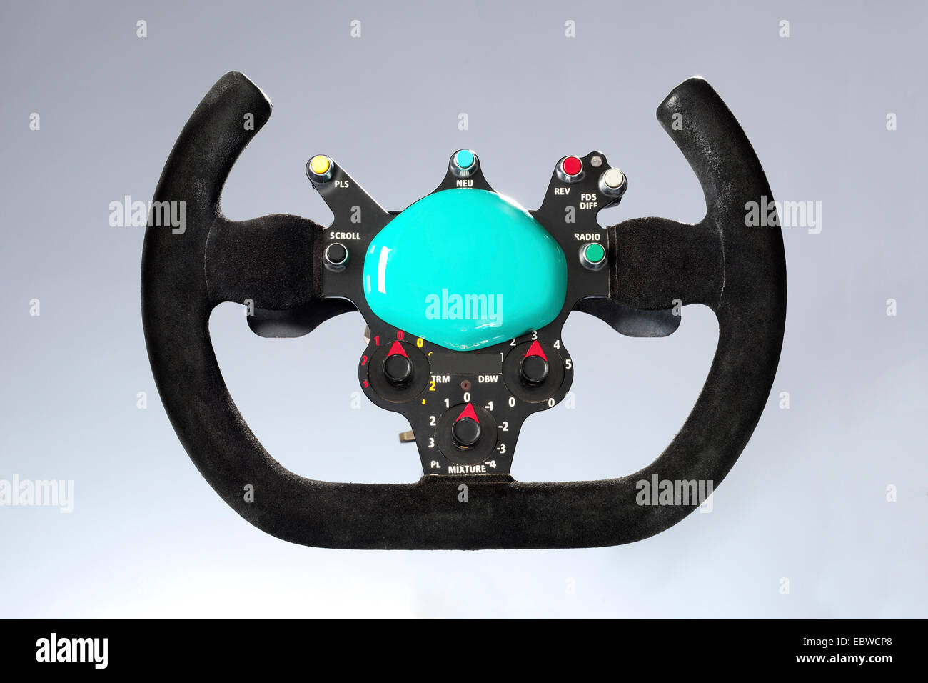 A Racing car steering wheel Stock Photo 76161520 Alamy
