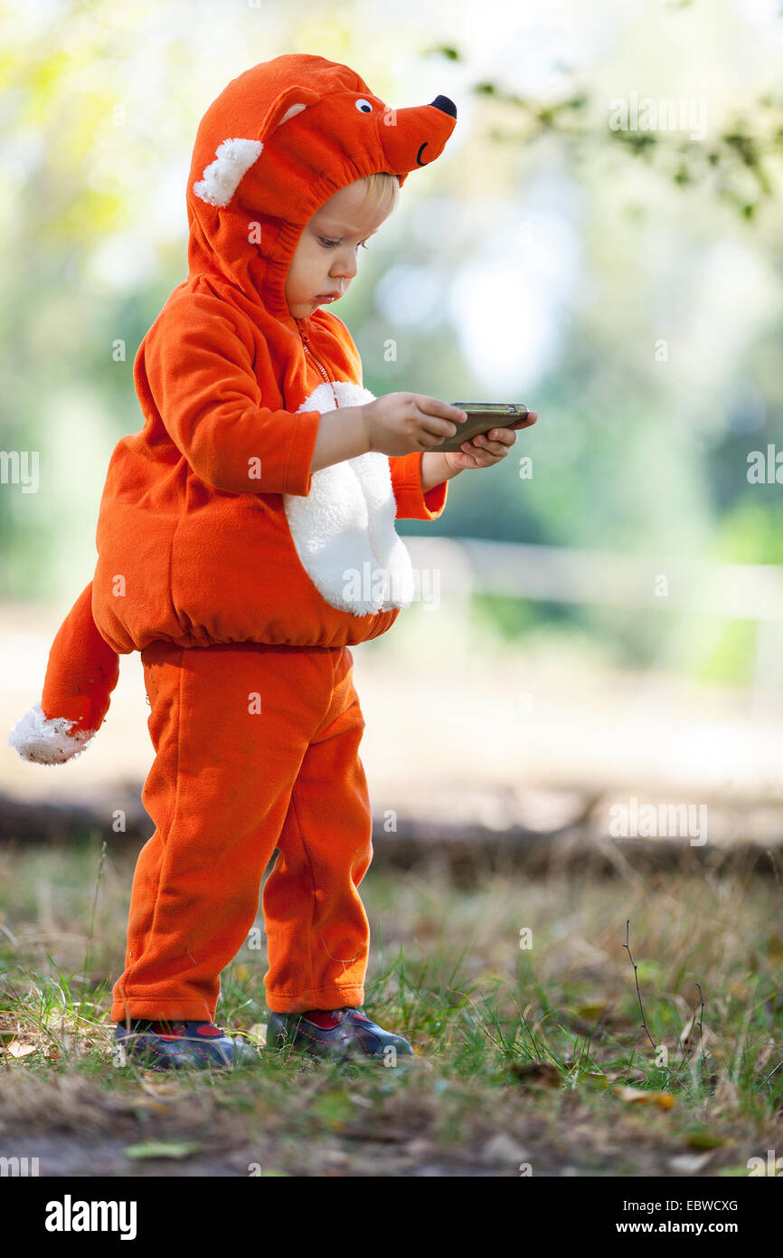 Child in fox costume hi-res stock photography and images - Alamy