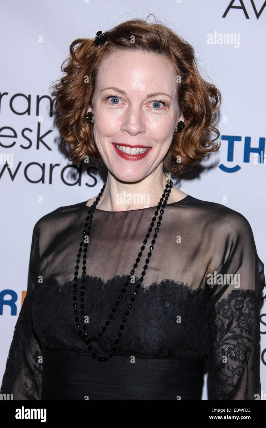 2014 Drama Desk Awards held at The Town Hall - Arrivals  Featuring: Veanne Cox Where: New York, New York, United States When: 01 Jun 2014 Stock Photo