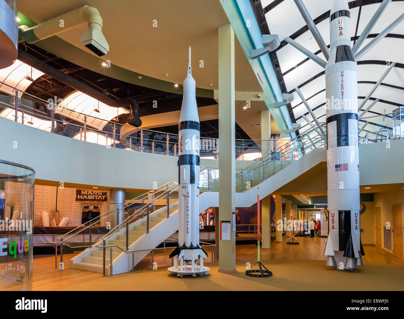 The Infinity Science Center at the John C Stennis Space Center Stock