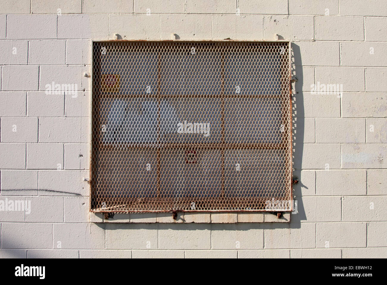 Urban shot in an industrial neighborhood in Oakland, California. Stock Photo