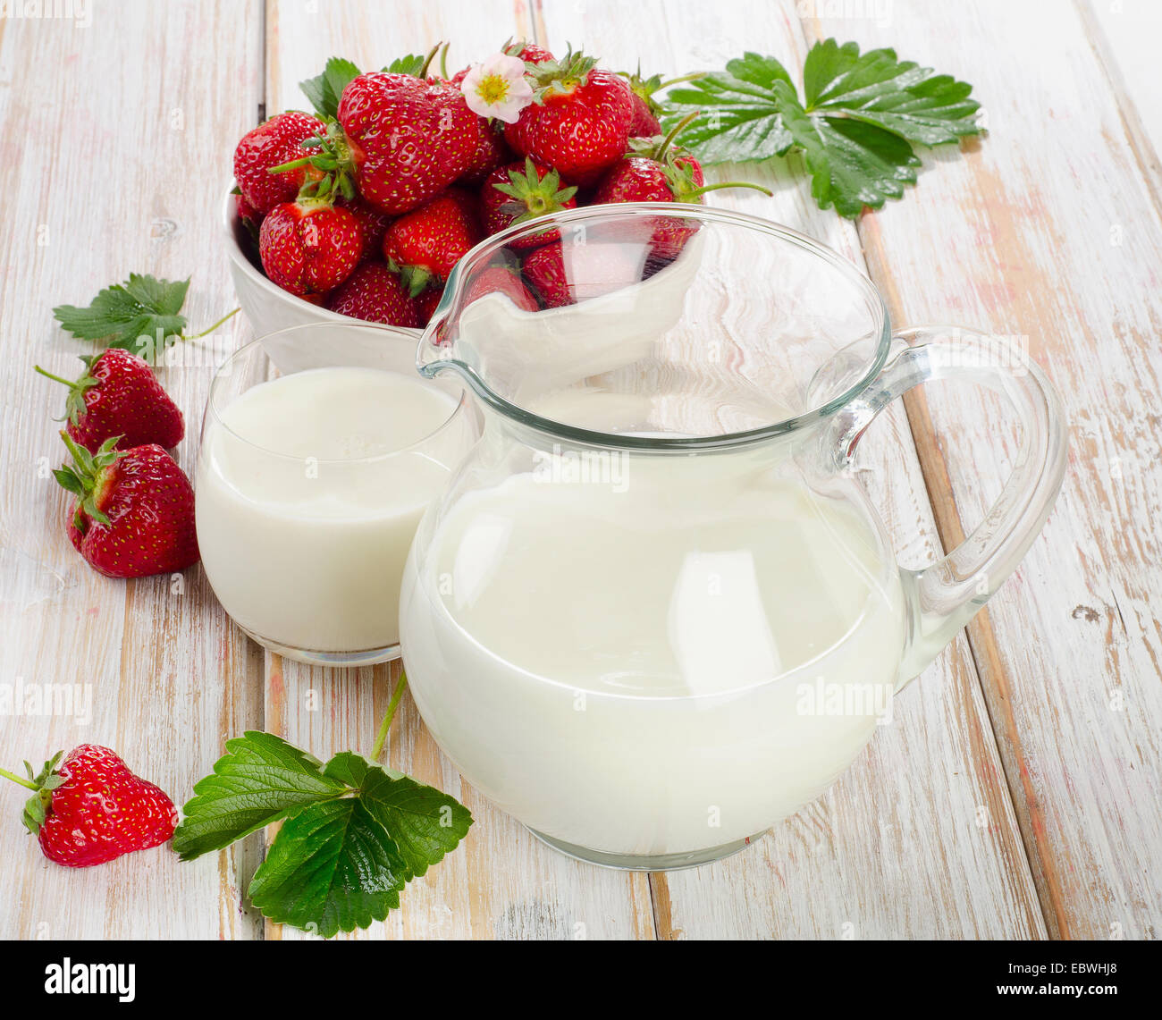Healthy breakfast dessert milk hi-res stock photography and images - Alamy