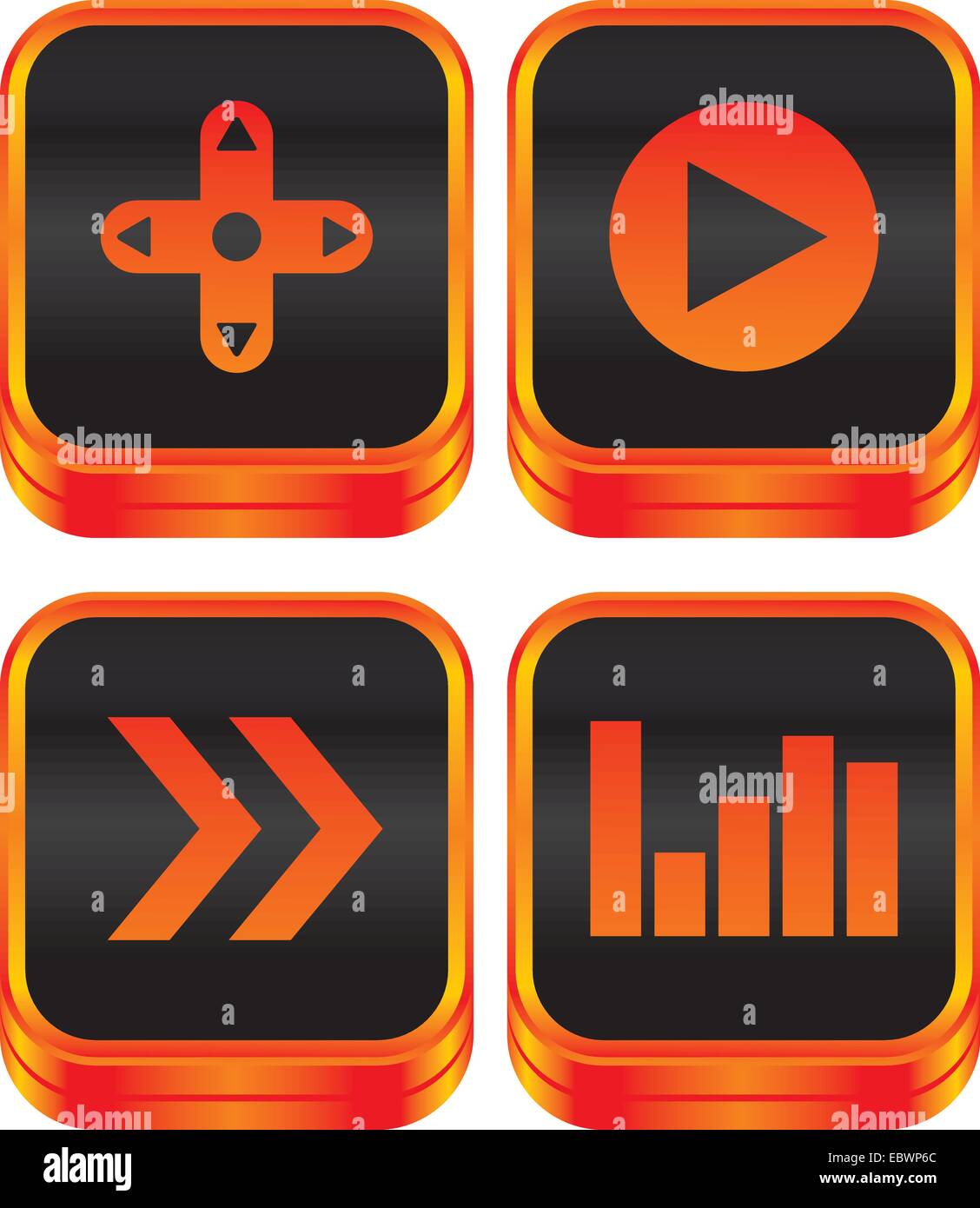 icon button theme Stock Vector Image & Art - Alamy