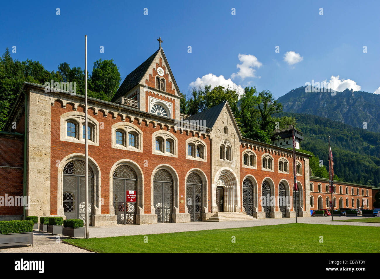 Alte Saline old salt refinery, salt museum, Bad Reichenhall, Upper Bavaria, Bavaria, Germany Stock Photo