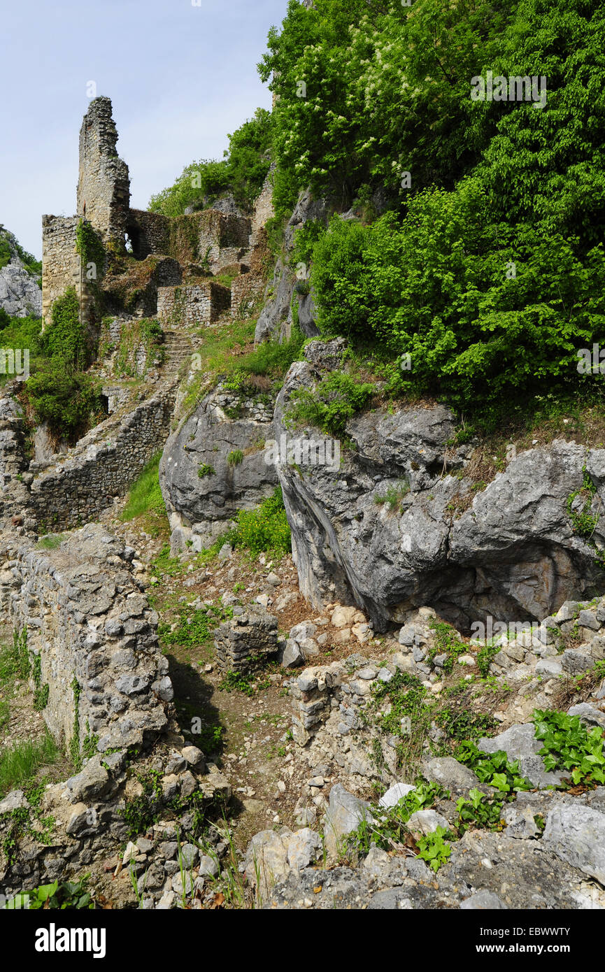castle ruin of Kalnik, Croatia Stock Photo