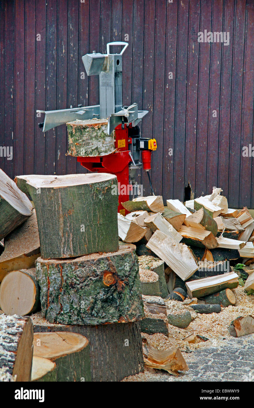 ripsaw with trunks, Germany Stock Photo - Alamy