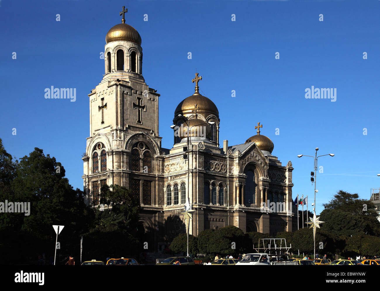 Cathedral of the Assumption of the Virgin, Bulgaria, Varna Stock Photo
