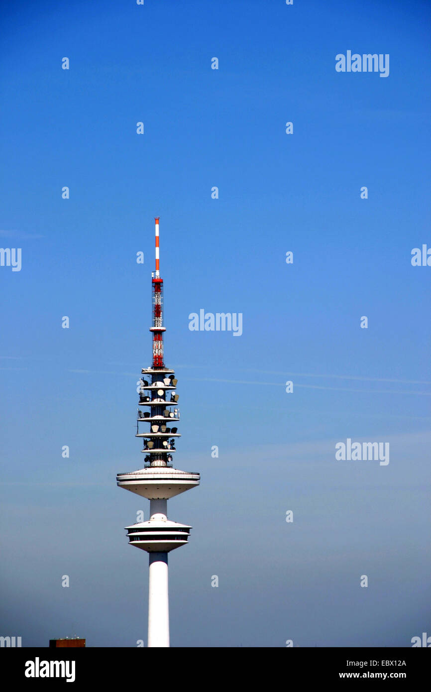 Hamburg TV tower, Germany, Hamburg Stock Photo
