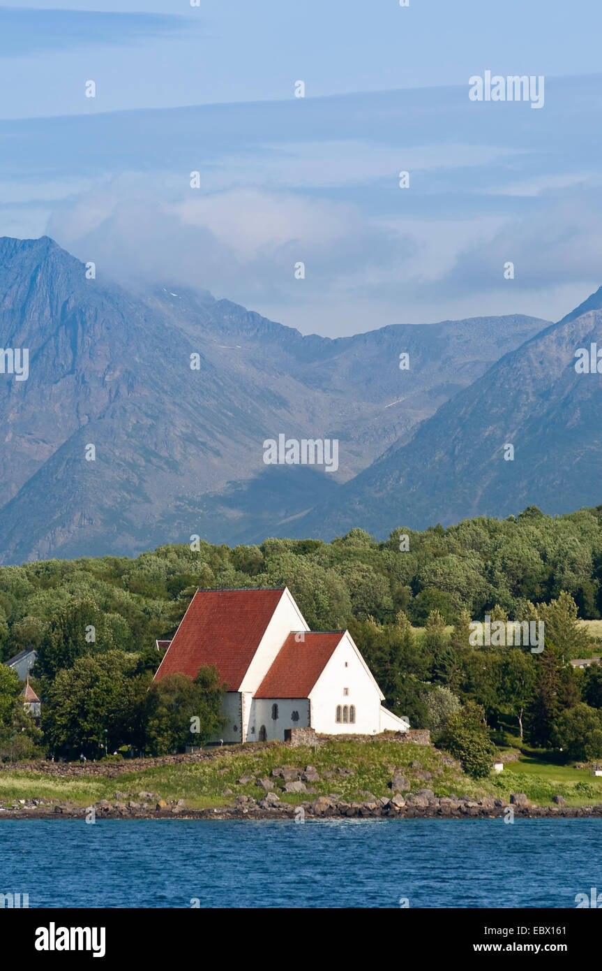 Trondenes Church, Norway, Harstad Stock Photo