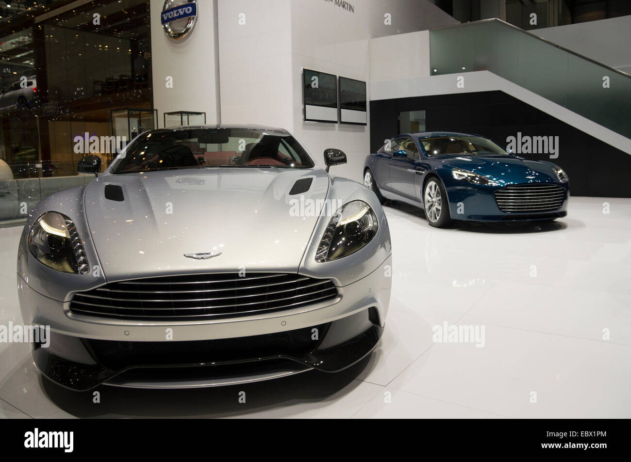Aston Martin at Geneva International Motor Show 2014 Stock Photo